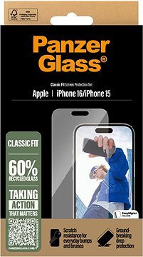 PanzerGlass Apple iPhone 16 Classic Fit