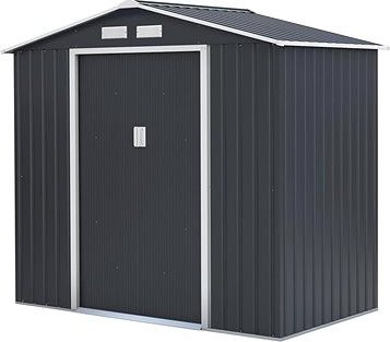 IWHome Domek zahradní ARES A 2,71 m2, antracit 195 × 213 × 127 cm