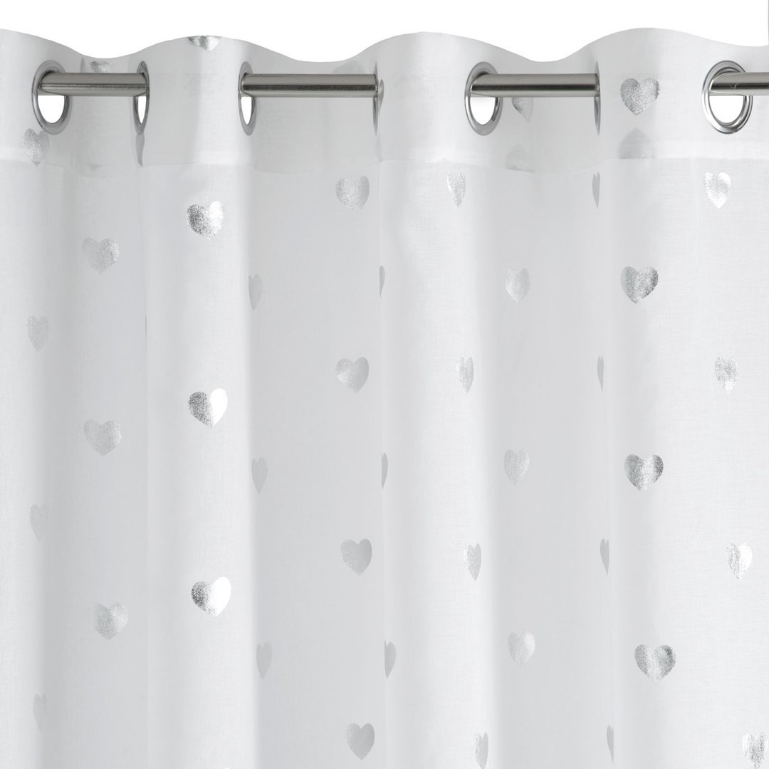 Závěs BENAY 140x250 cm bílý