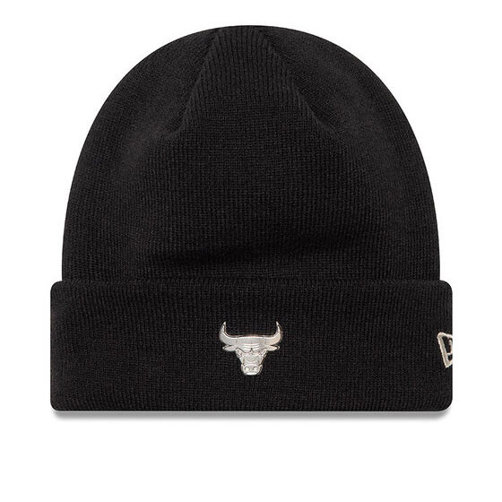 Zimná čapica New Era Knit Medium NBA Metallic Cuff Beanie Black - UNI