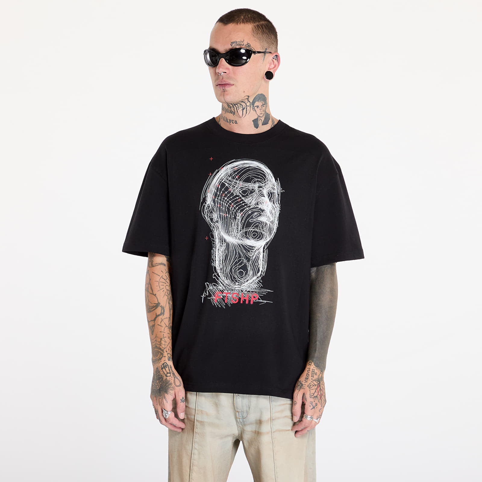Tričko FTSHP Headless T-Shirt UNISEX Black XS