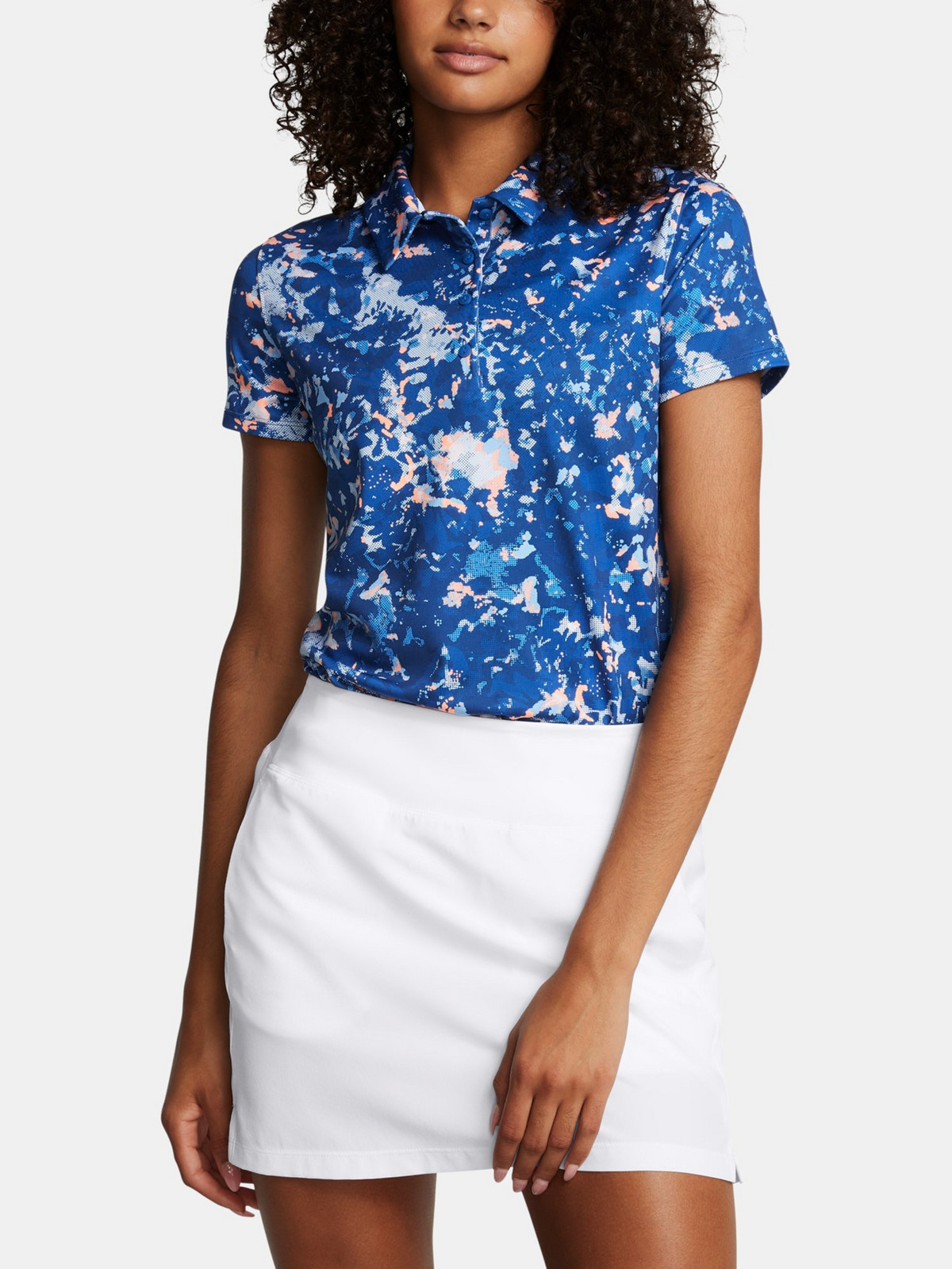 Under Armour Women's T-shirt UA Playoff 3.0 Printed Polo - Women