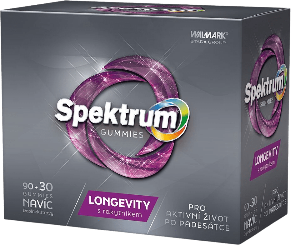 SPEKTRUM Gummies Longe 120 tabliet
