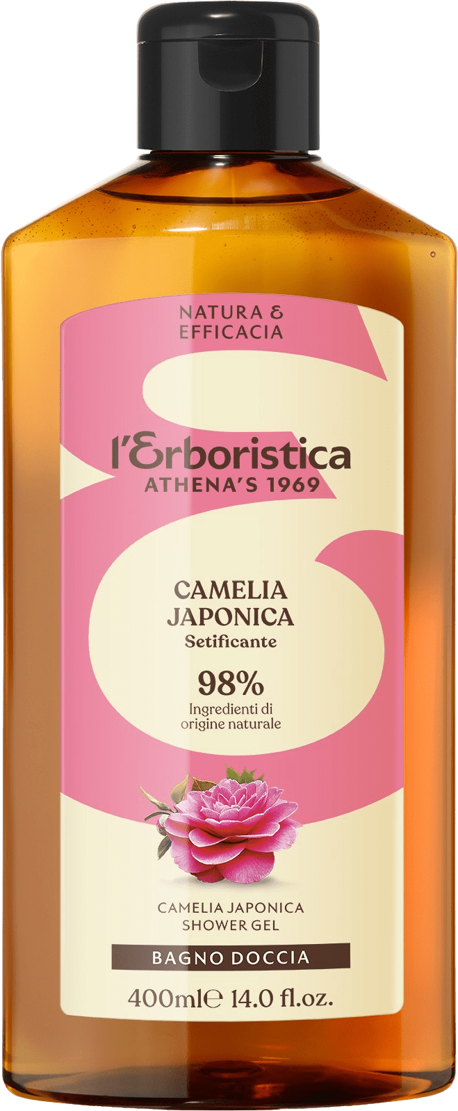 ERBORISTICA Parfumovaný sprchový gél s japonskou kaméliou 400 ml