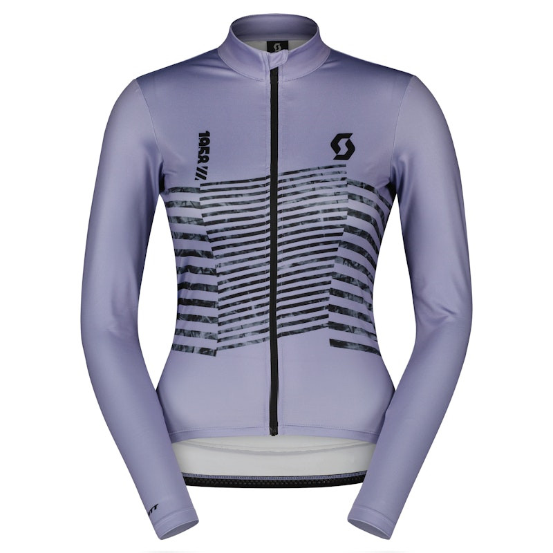 Dámsky zimný cyklistický dres Scott RC Team Warm Graphics LS