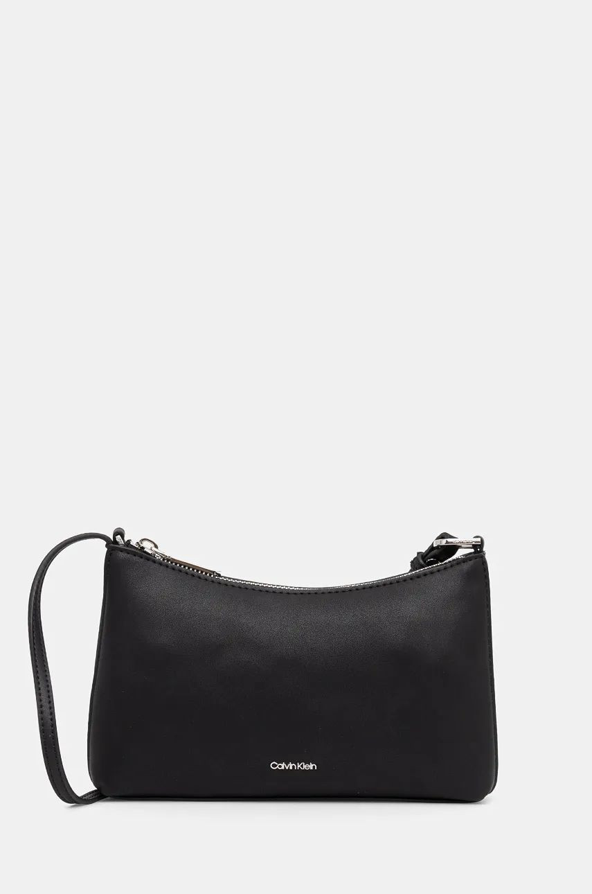 Kabelka Calvin Klein čierna farba, K60K612548