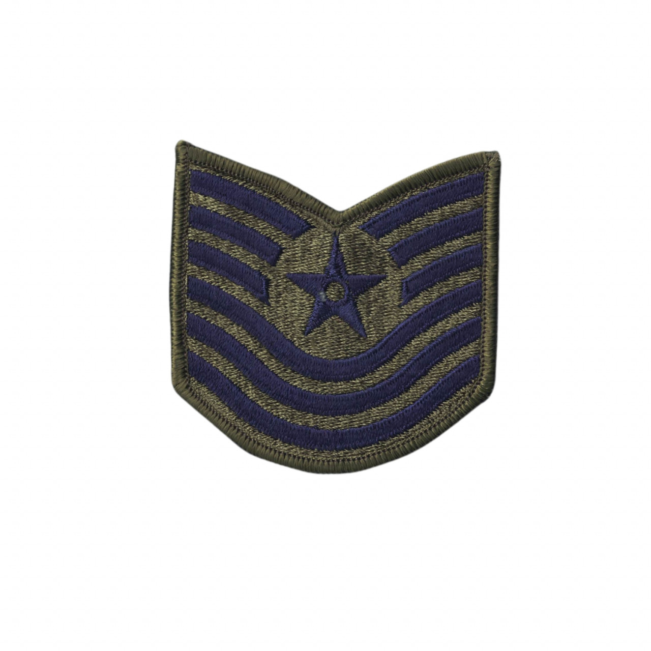 Nášivka US Army USAF Master Sergeant - olivová-čierna