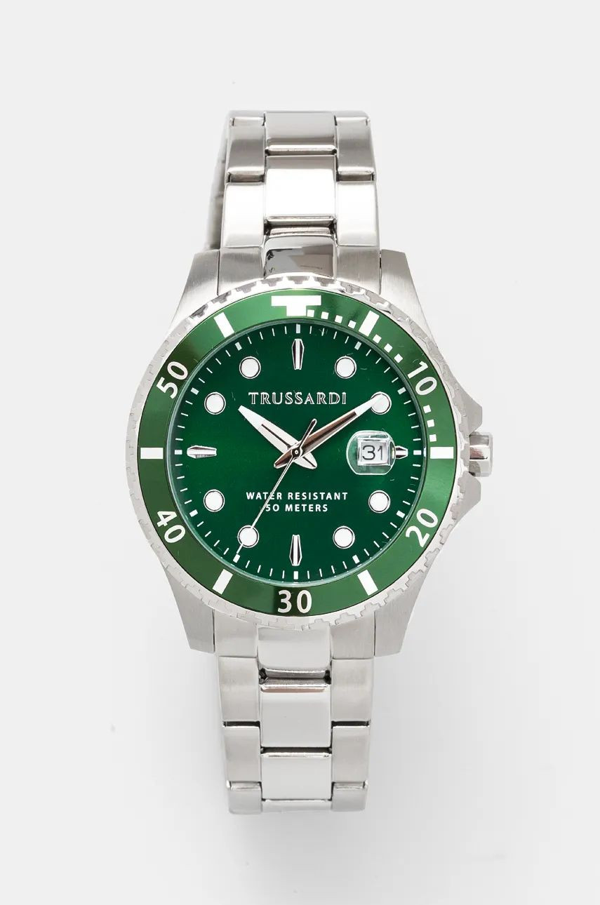 Hodinky Trussardi pánske, strieborná farba, R2453169004