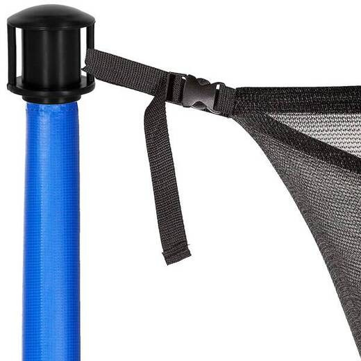 Springos Krytka na trampolínovú tyč pre vnútornú sieť - čierna