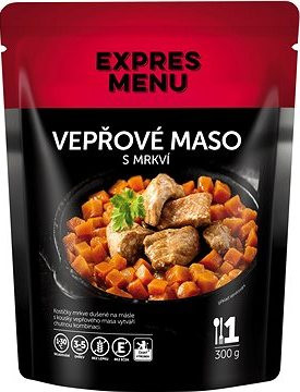 EXPRES MENU Bravčové mäso s mrkvou 300 g