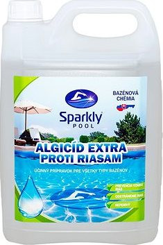 Sparkly POOL Algicíd Extra proti riasam – stop riasam 5 l