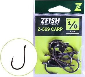 Zfish Carp Hooks Z-569 Veľkosť 6 10 ks