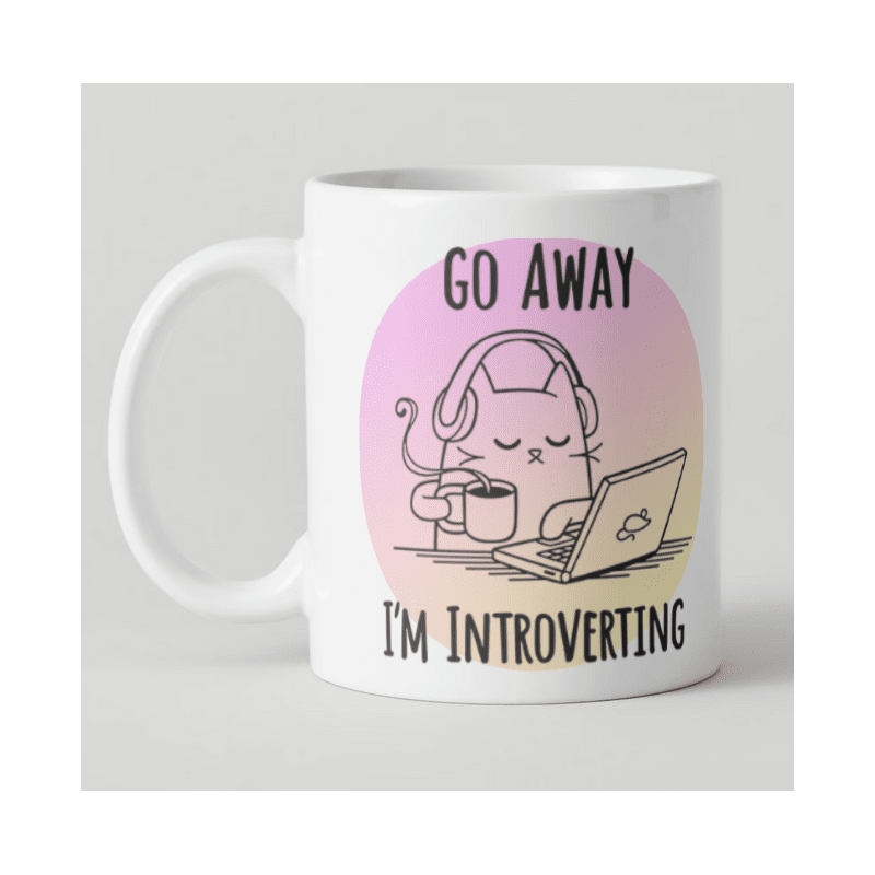KH9-3 DR Hrnček - Introvert, 330ml