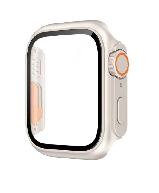 Ochranný kryt pre Apple Watch - Šampanský strieborný, 40 mm