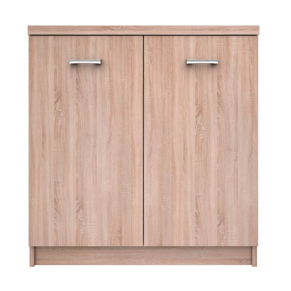 KONDELA Topty Typ 21 2D dvojdverová komoda dub sonoma