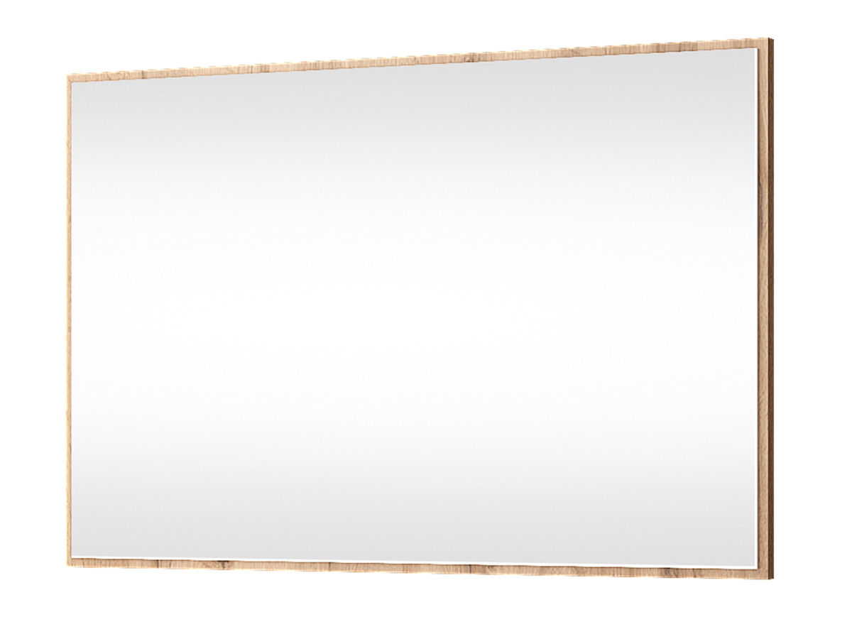 KONDELA Moratiz 80 zrkadlo na stenu dub wotan