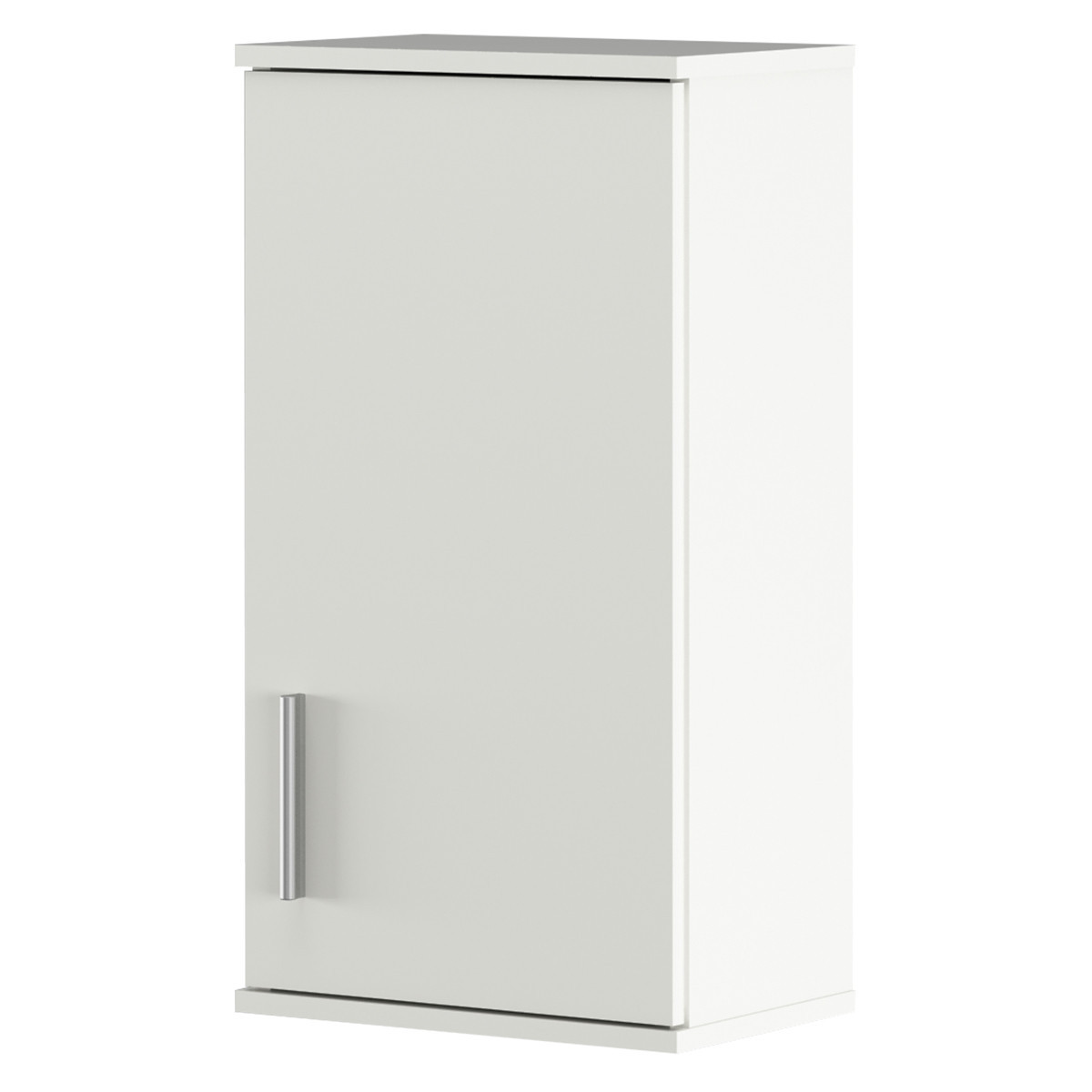 KONDELA Lessy New 4 kúpeľňová skrinka na stenu biela