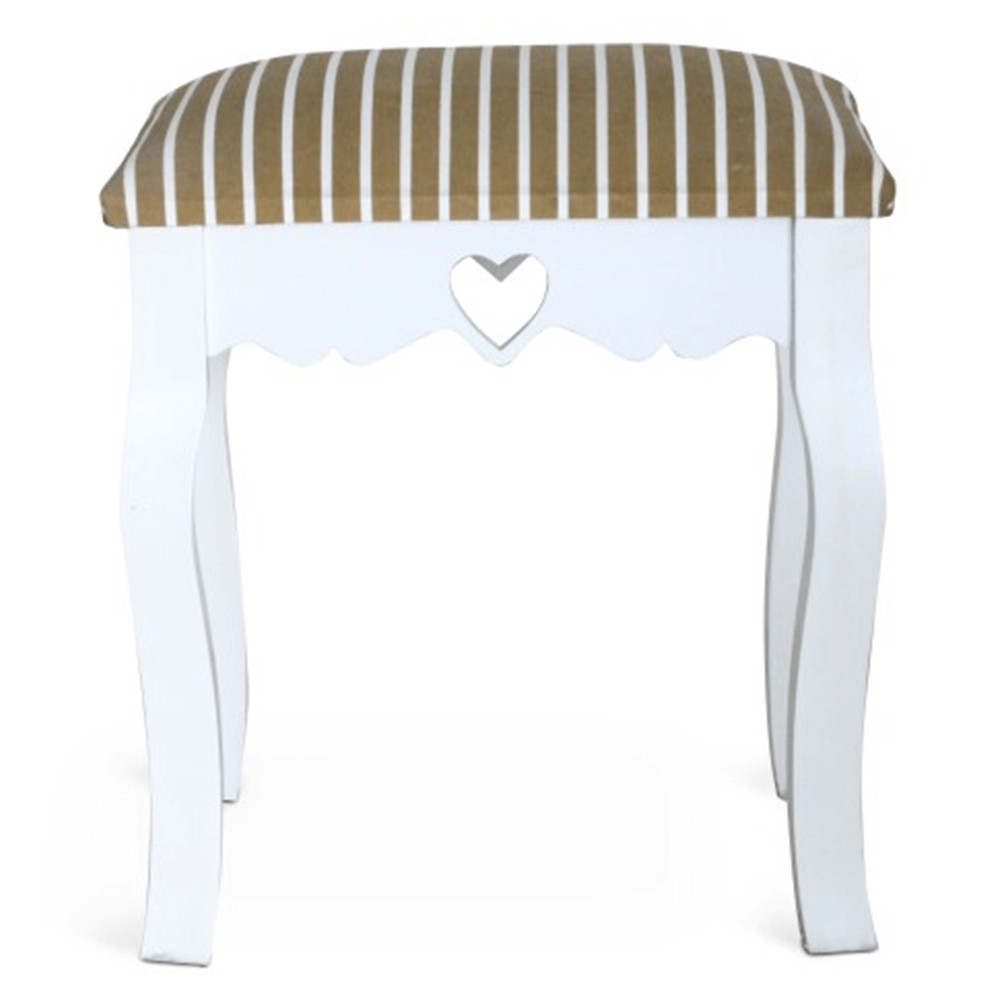 KONDELA Wagner 1 New taburetka biela / béžová