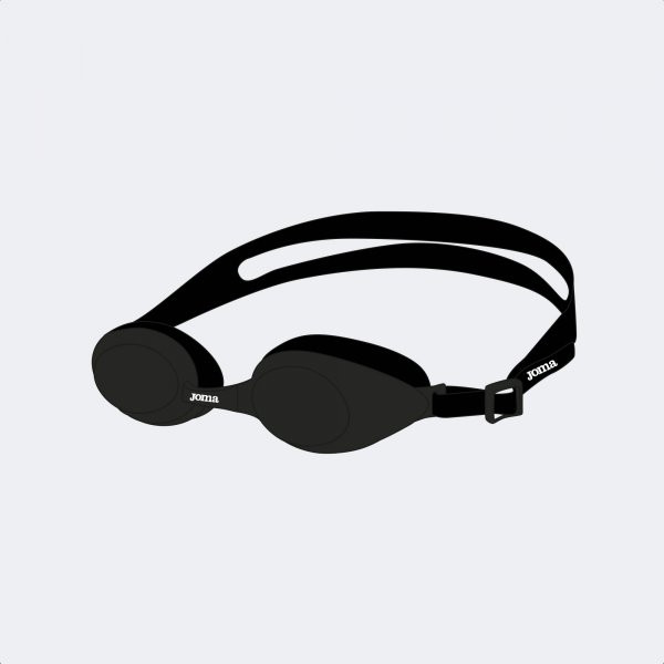 SPLASH SWIMMING GOGGLES BLACK SR