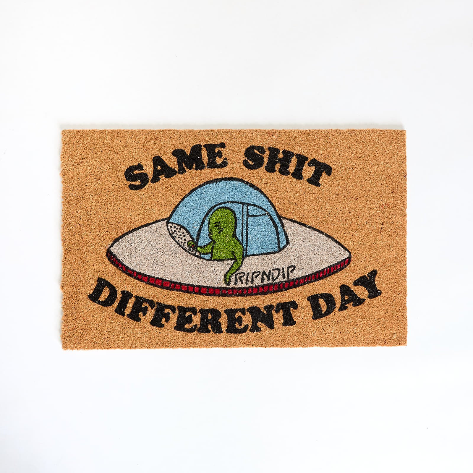 RIPNDIP Same Shit Different Day Door Mat Brown Universal