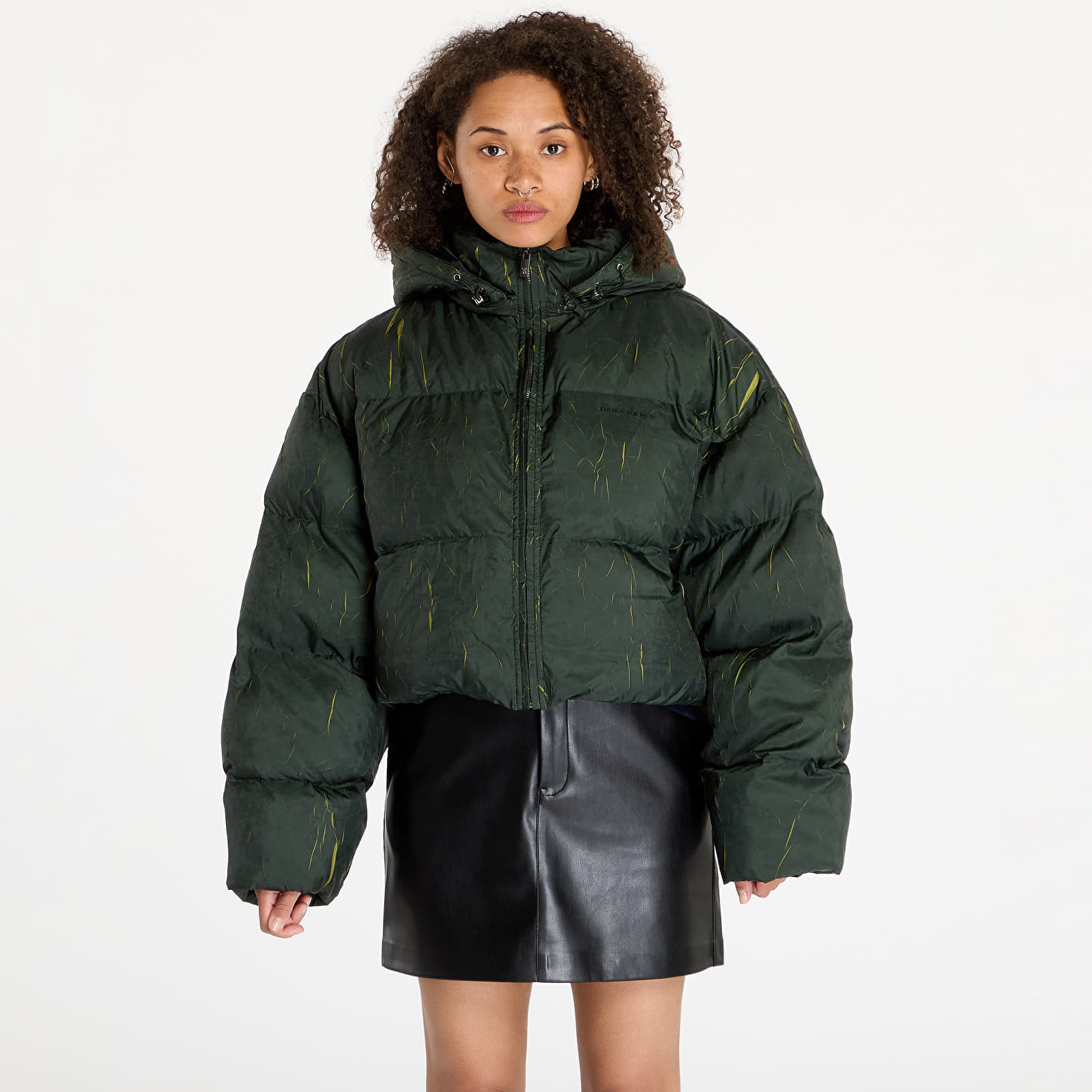 Bunda Daily Paper Jorja Puffer Jacket Cardamon Green S