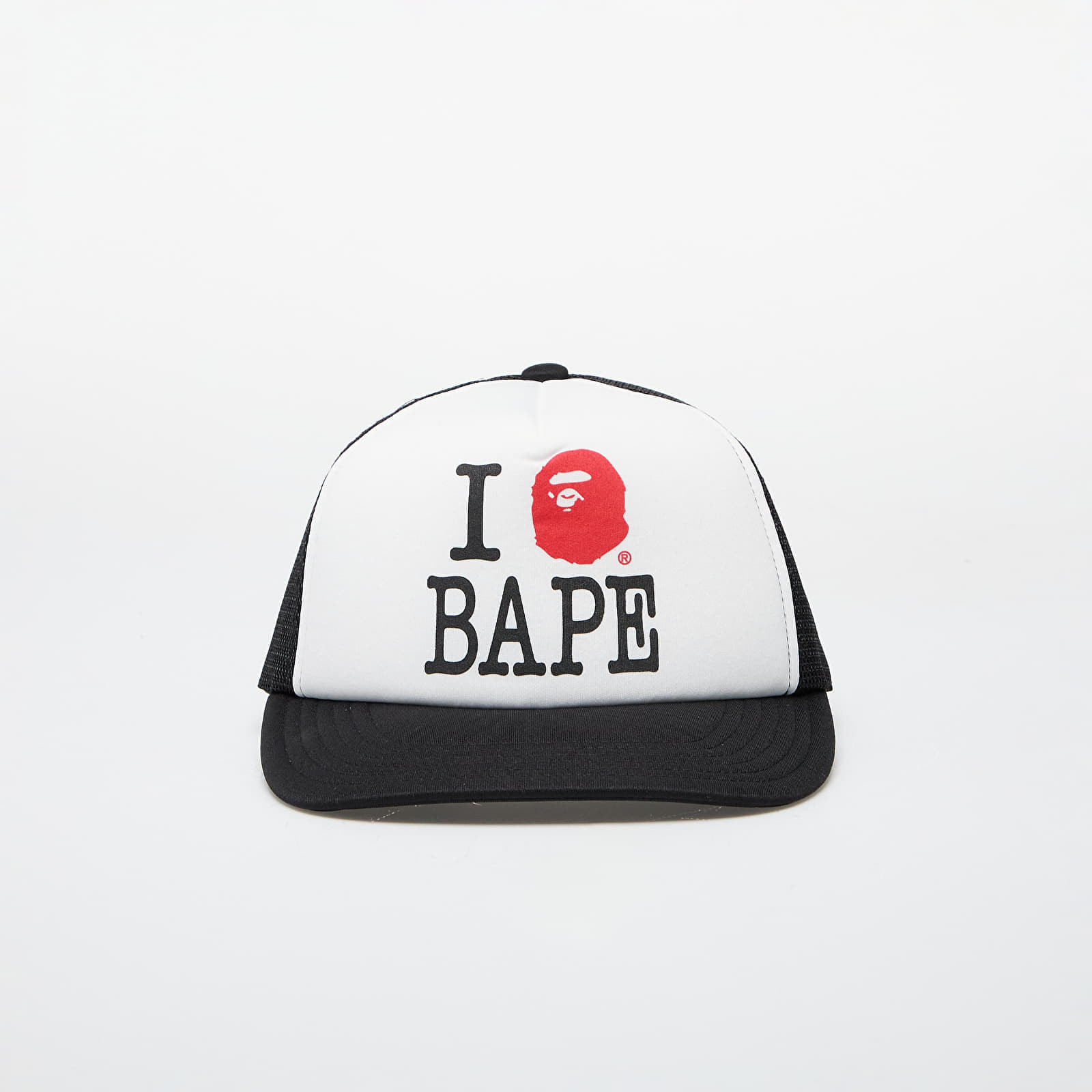 Šiltovka A BATHING APE I Love Bape Mesh Cap M Black Universal