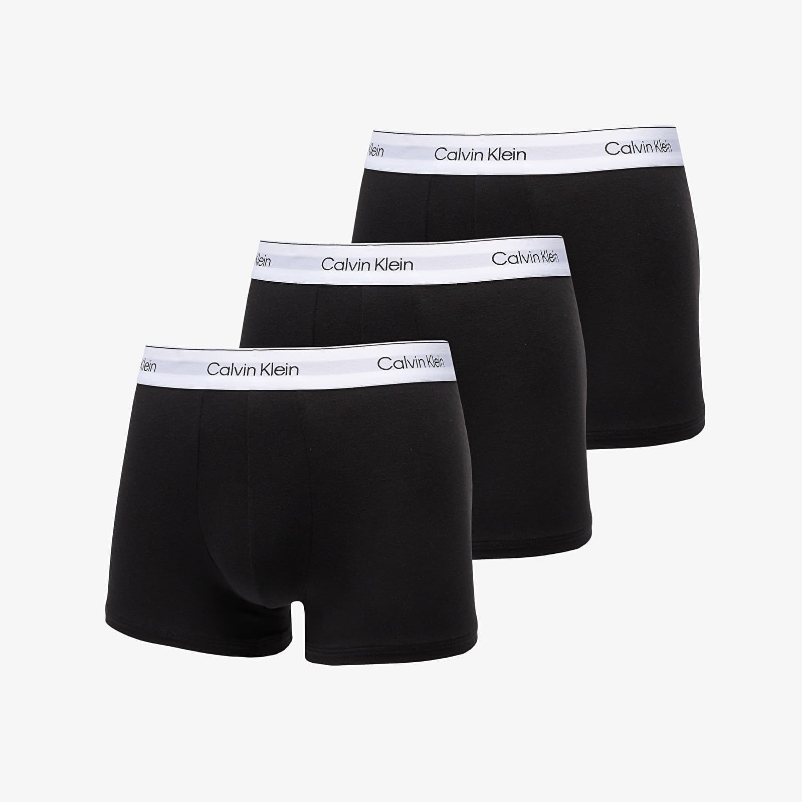Calvin Klein Extra Soft Cotton Stretch Trunk 3-Pack Black S
