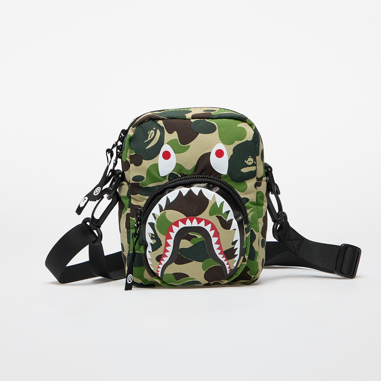 Taška A BATHING APE Abc Camo Shark Mini Bag M Green Universal