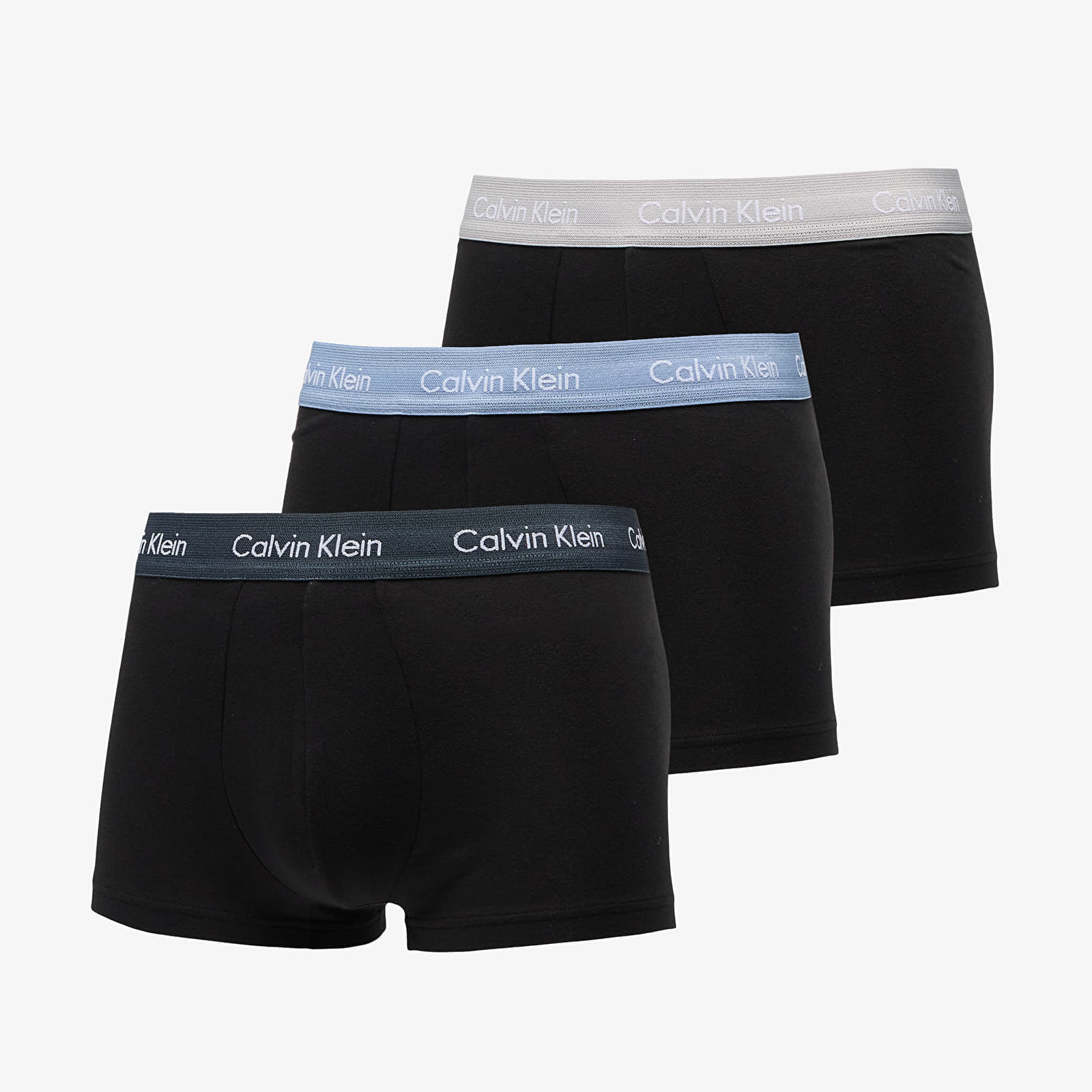 Calvin Klein Low Rise Cotton Stretch Trunk 3-Pack Black S