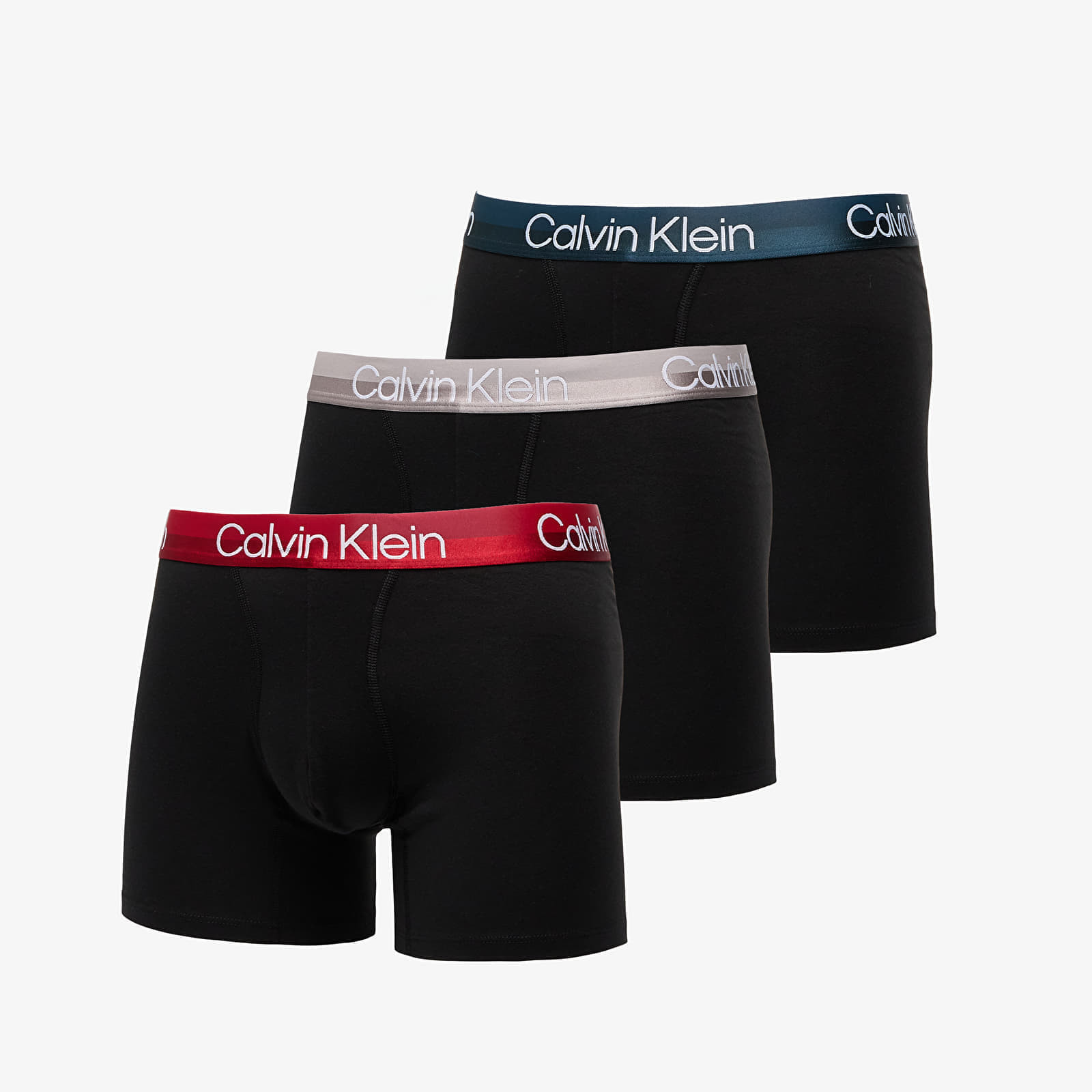Calvin Klein Cotton Stretch Blend Boxer Brief 3-Pack Black M