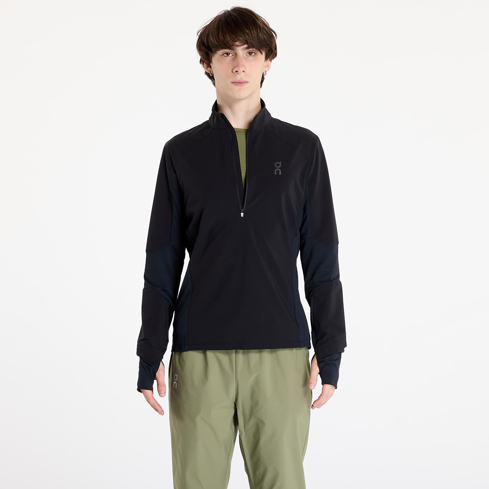 Mikina On Trail Breaker Black M