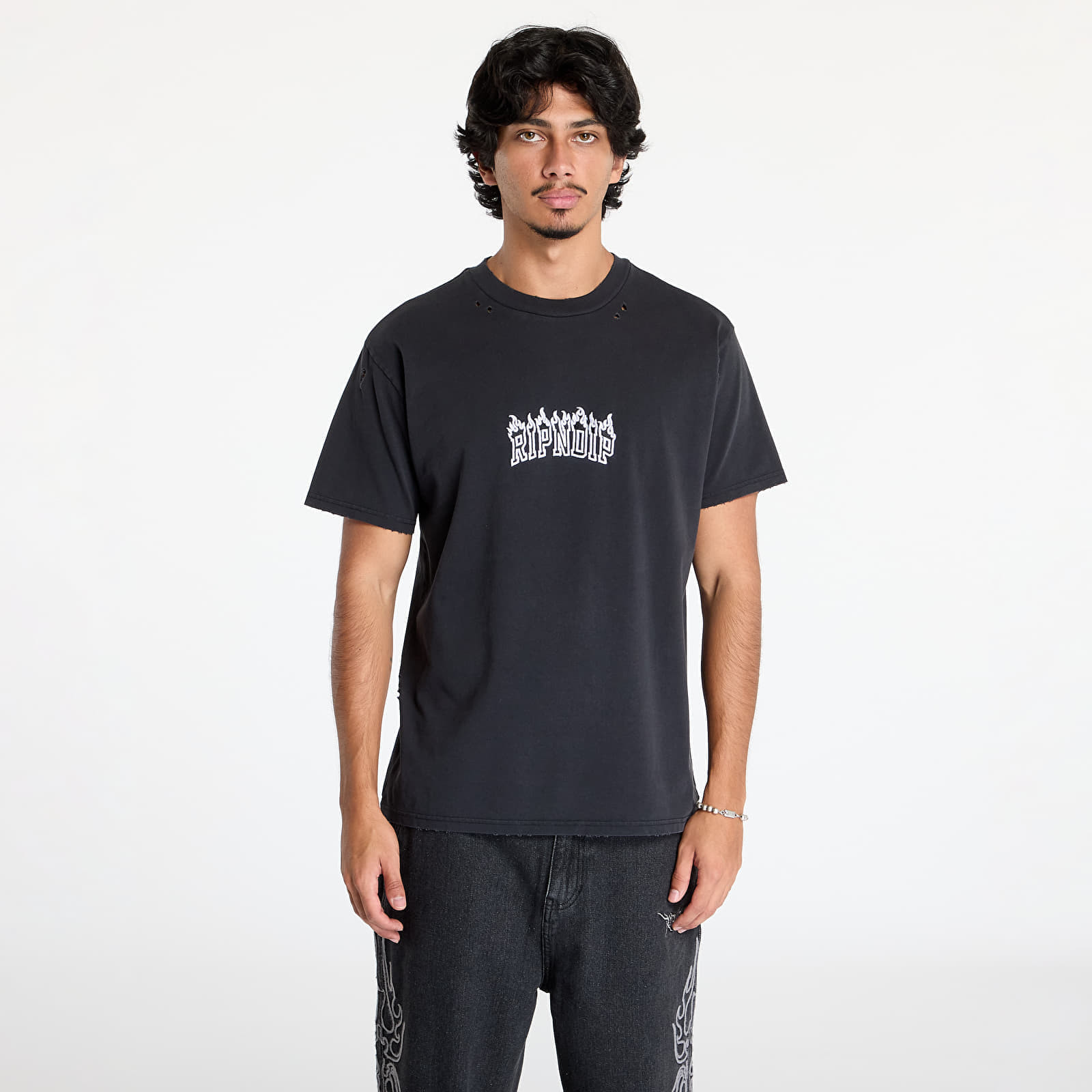 Tričko RIPNDIP Fire Spirit Tee Black S
