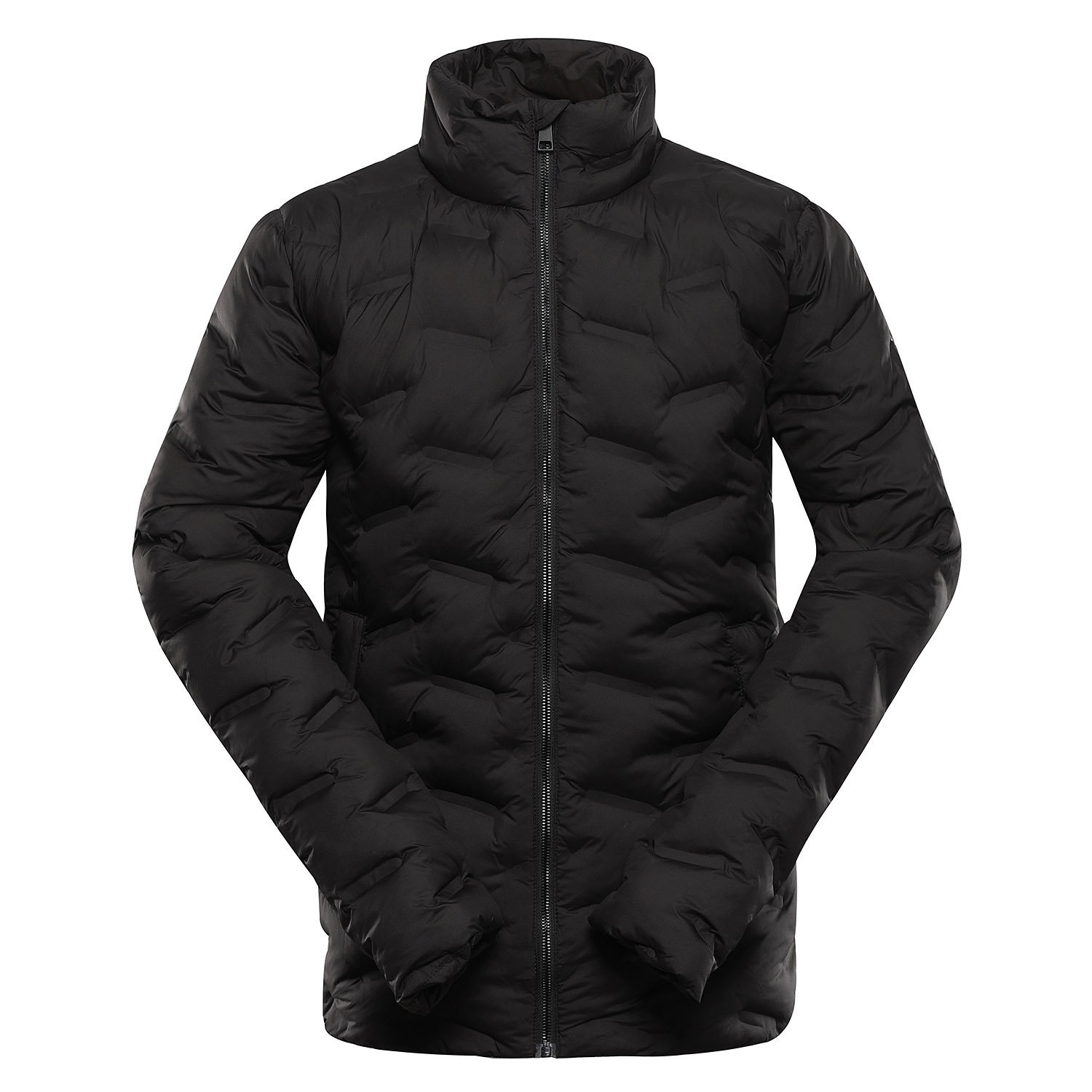 Men's jacket with impregnation ALPINE PRO TAGOR black