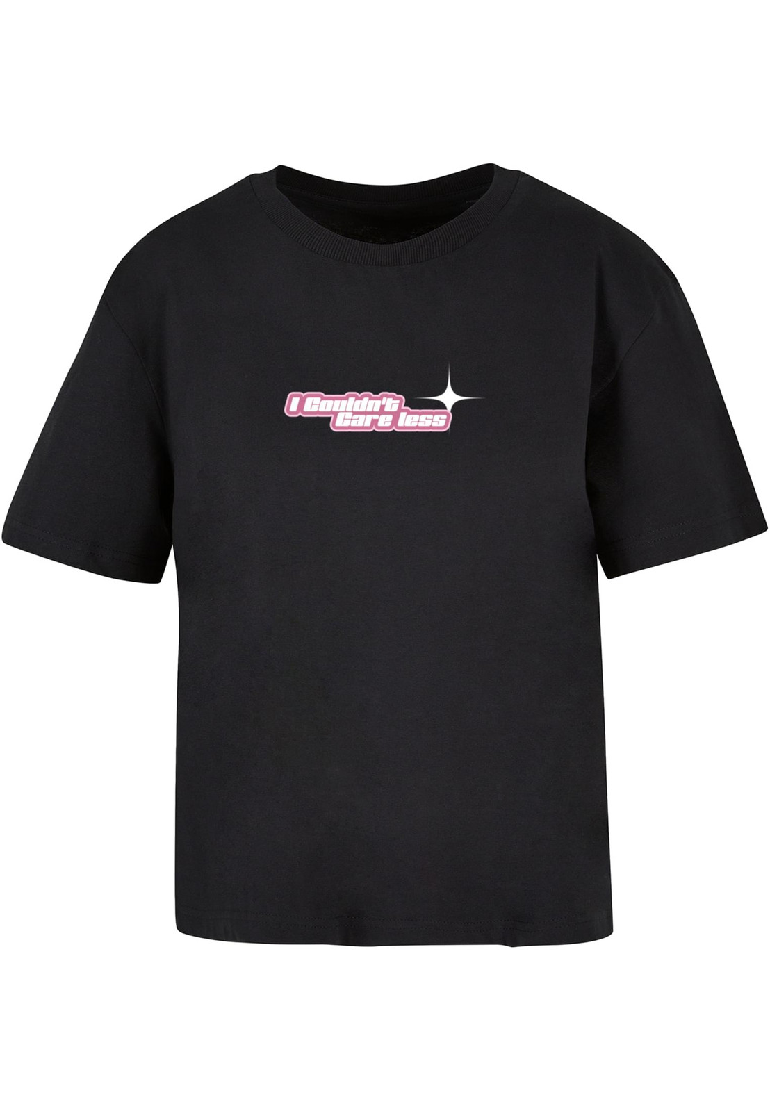Women's T-shirt Couldn't Care Less black