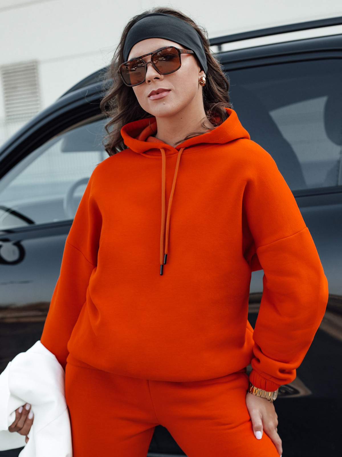 Complete women's jersey KSENIIA PREMIUM orange Dstreet