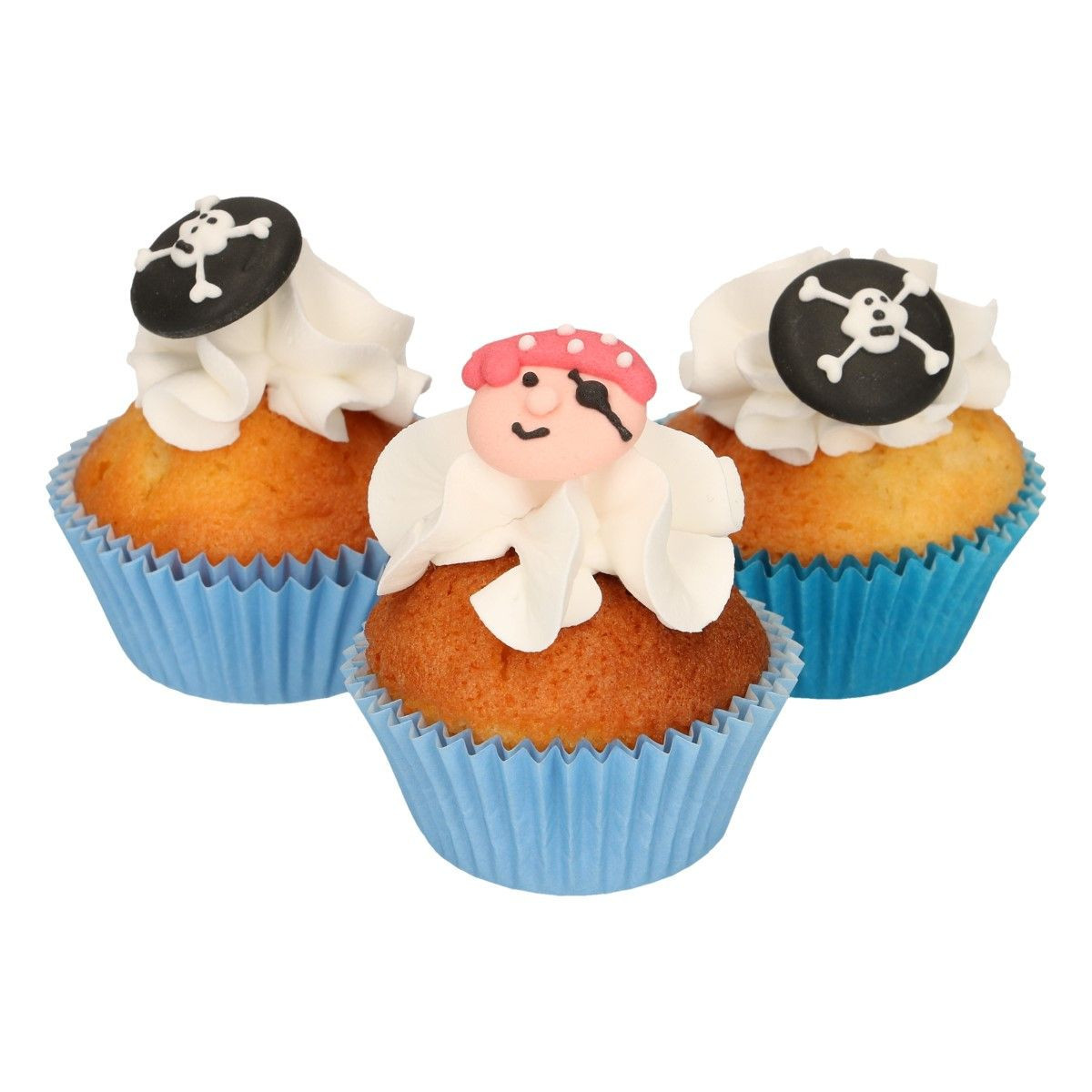 Funcakes Cukrové zdobenie - Piráti 12 ks