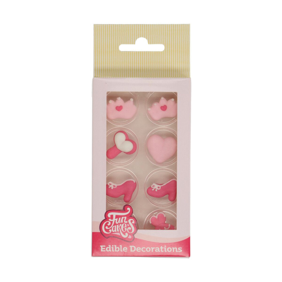 Funcakes Cukrové zdobenie - Princezná 8 ks