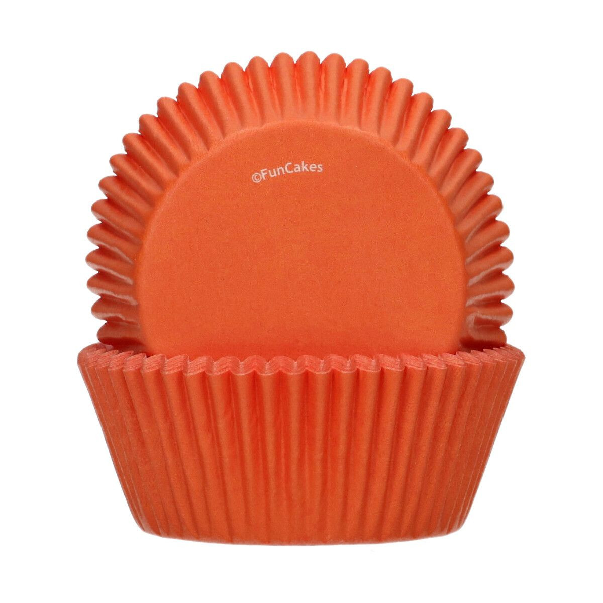 Funcakes Košíčky na pečenie - Oranžové 48 ks