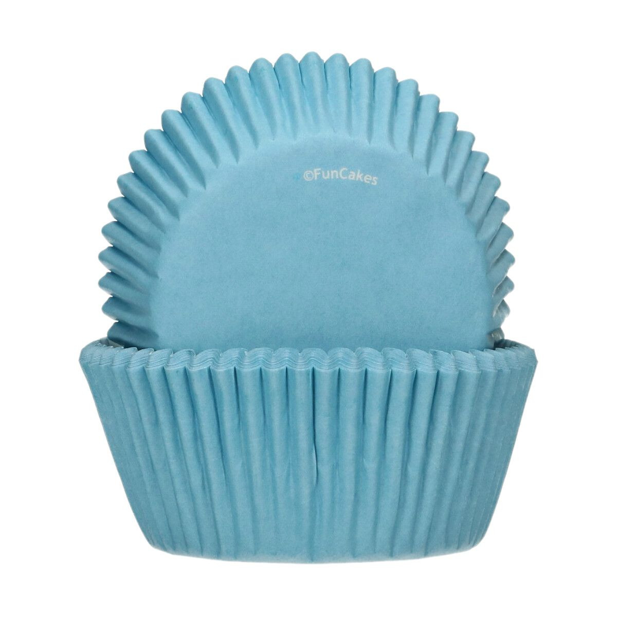 Funcakes Košíčky na pečenie - Svetlomodré 48 ks