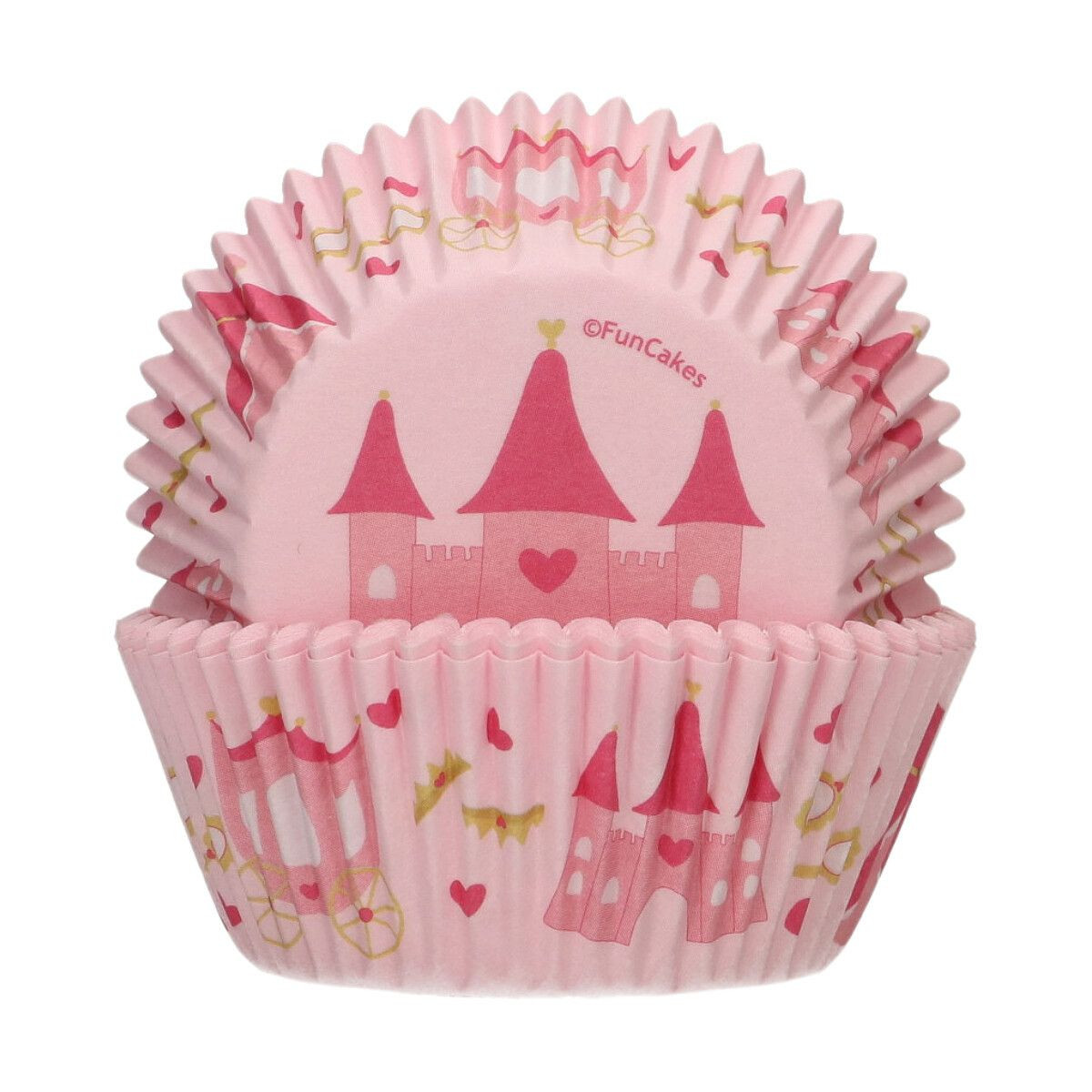 Funcakes Košíčky na pečenie - Princess 48 ks