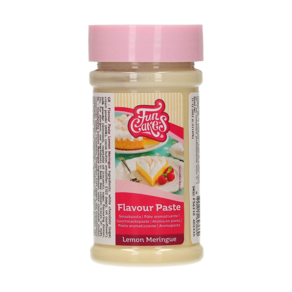 Ochucovacia pasta Funcakes - Lemon Meringue 100 g
