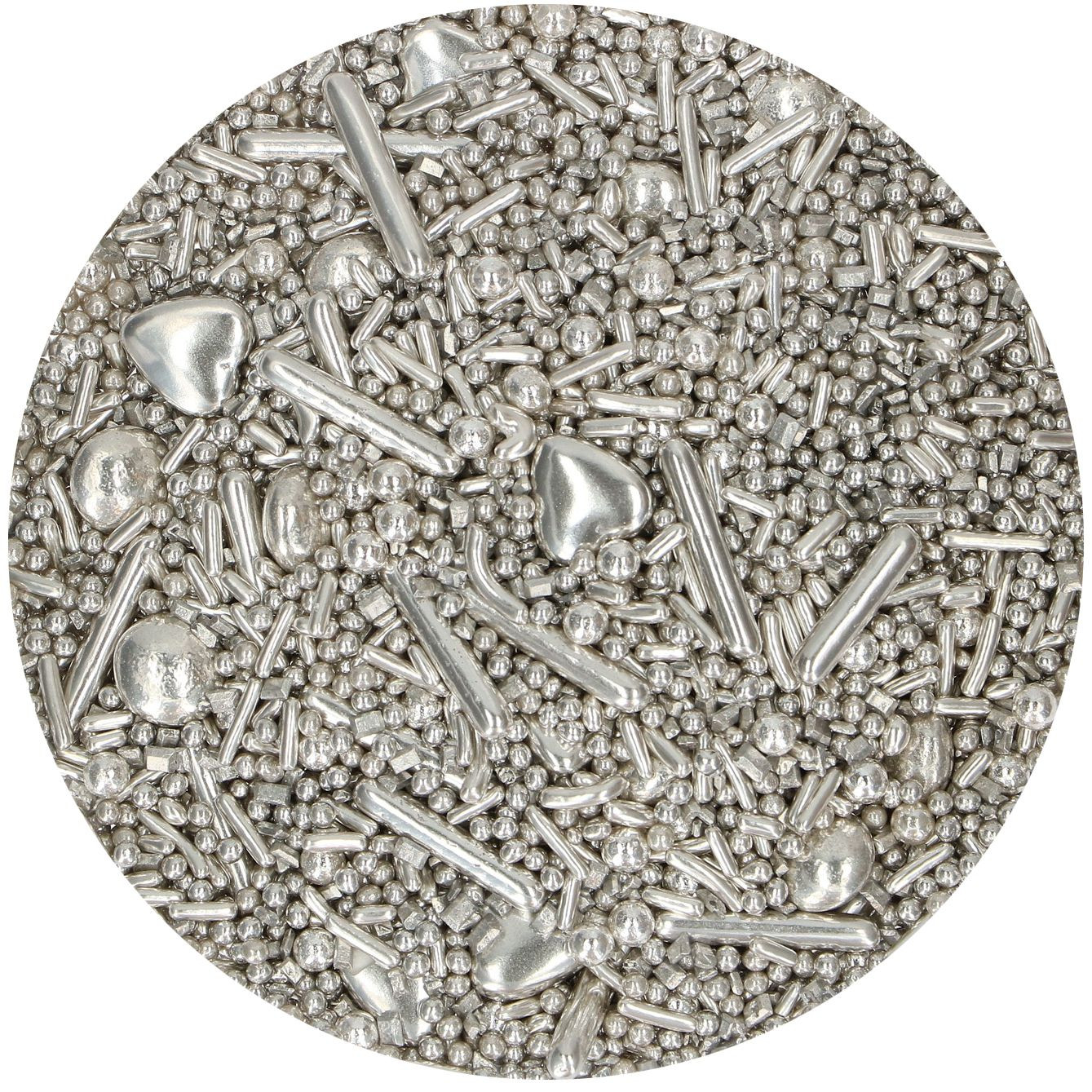 Funcakes Cukrové zdobenie - Medley Silver 65 g