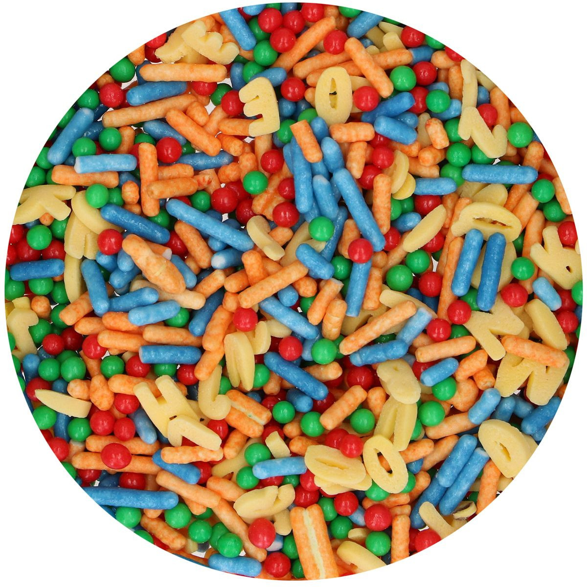 Funcakes Cukrárske zdobenie - Abeceda 65g