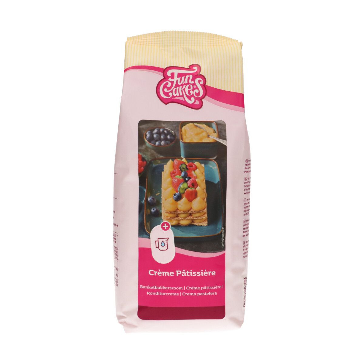 Funcakes Vanilkový krém/puding Crème Patisserie 1 kg