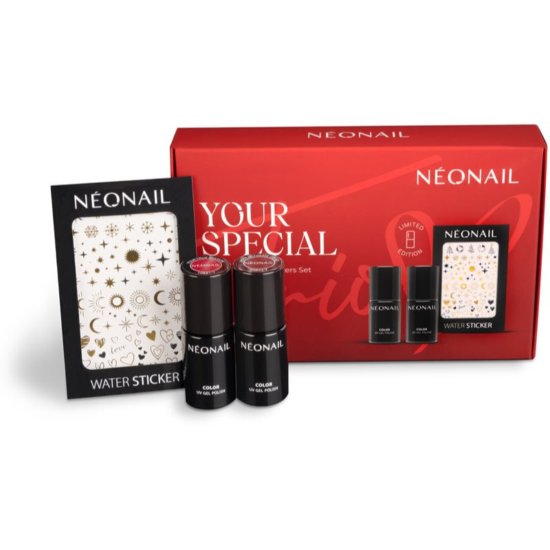 NEONAIL Your Special Trio UV Gel Polish & Stickers Set darčeková sada (na nechty)