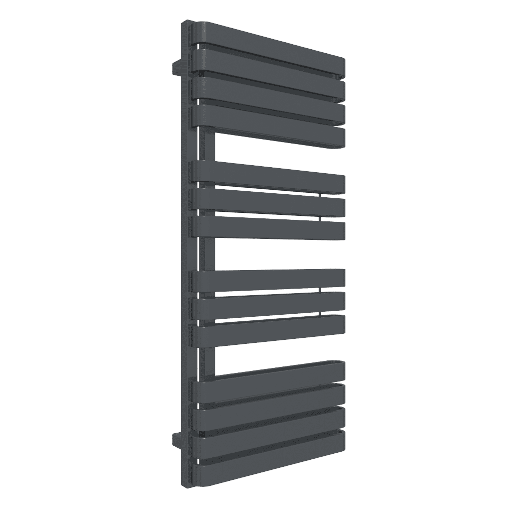 Terma24 Warp S 1110x500 vodný radiátor Metallic Black GD