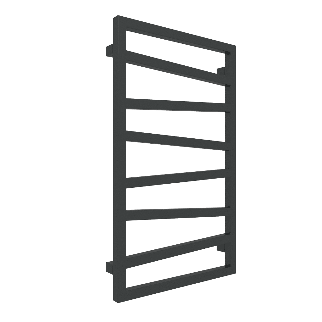Terma24 Zigzag 835x500 vodný/elektrický radiátor RAL 9005 MATT pololesk SX
