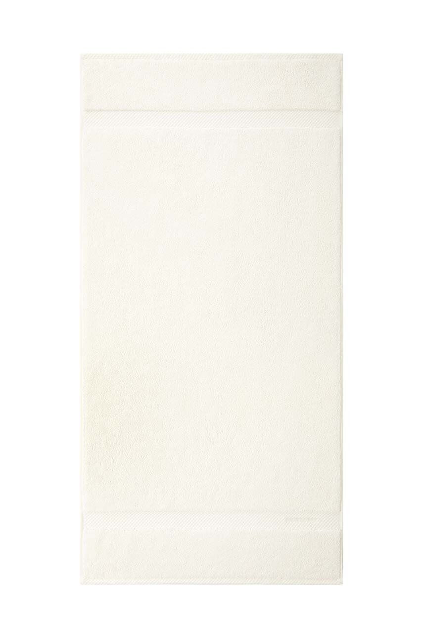 Stredný bavlnený uterák Ralph Lauren Avenue Alabaster 75 x 137 cm