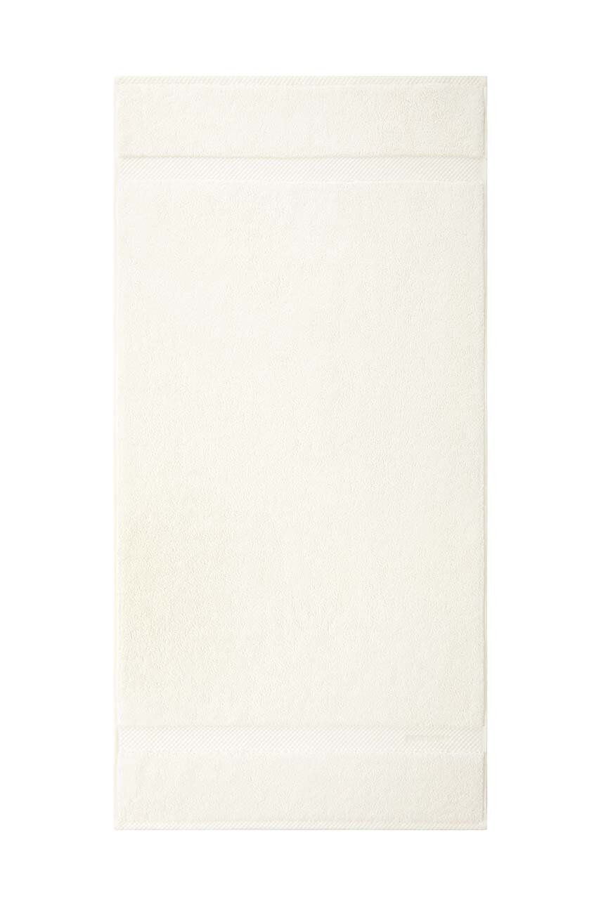 Veľký bavlnený uterák Ralph Lauren Avenue Alabaster 100 x 183 cm