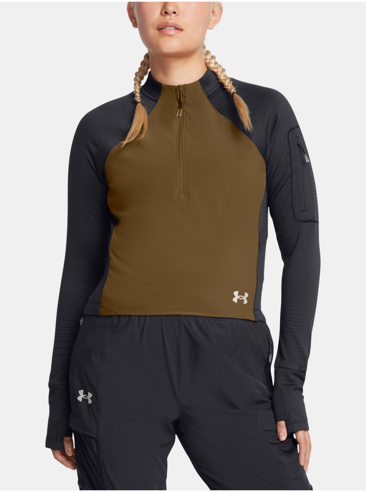 Dámske tričko Under Armour Trail Run Half Zip